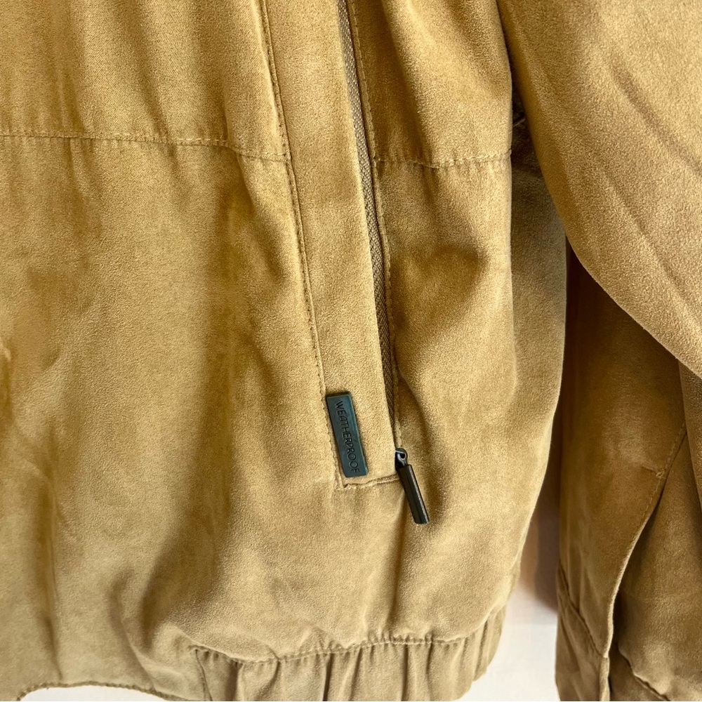 Weatherproof Men's Chore Jacket, Faux Suede, Tan, Size XL, Vintage style - Picture 8 of 12